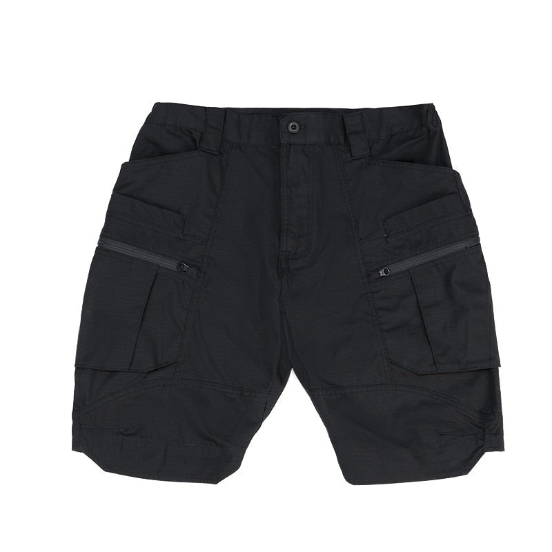 Short Militaire Noir Homme