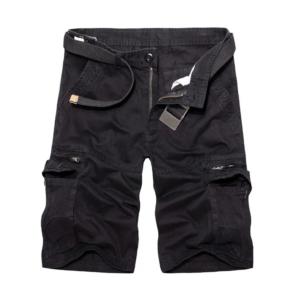 Short Militaire Noir