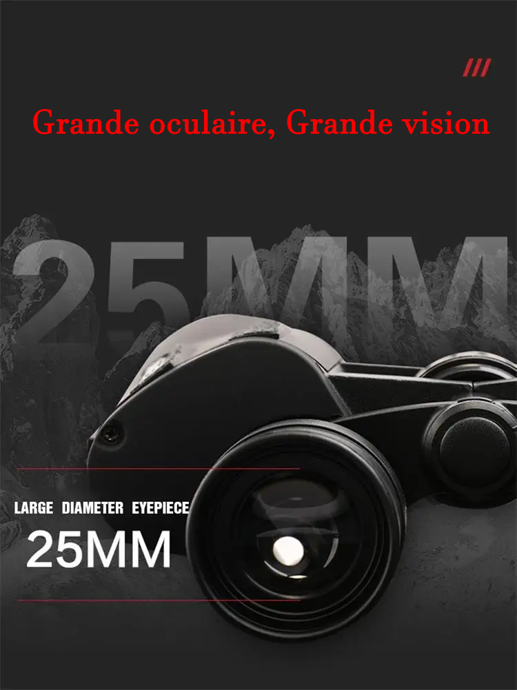 Jumelles Militaires Allemandes 20x50 HD – Vision Longue Portée et Haute Précision