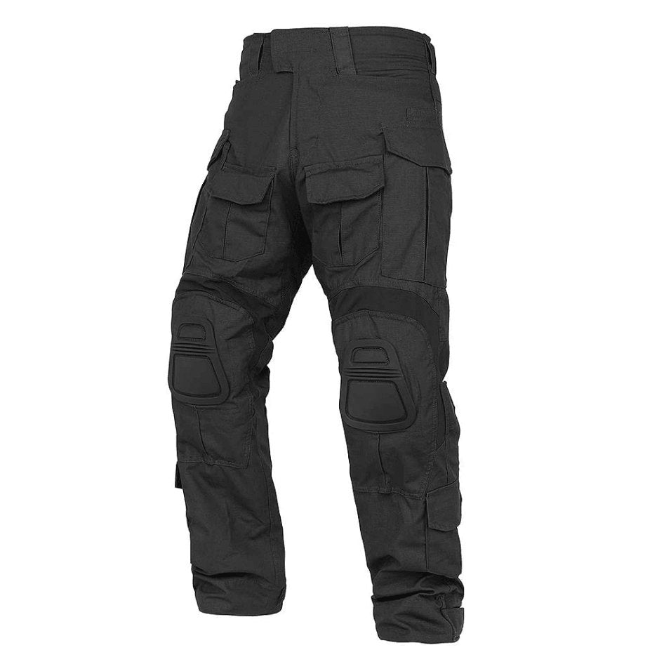 Combat pant Noir avec uniforme de combat noir Krydex tenue militaire complète uniforme tactique G3 homme femme Airsoft