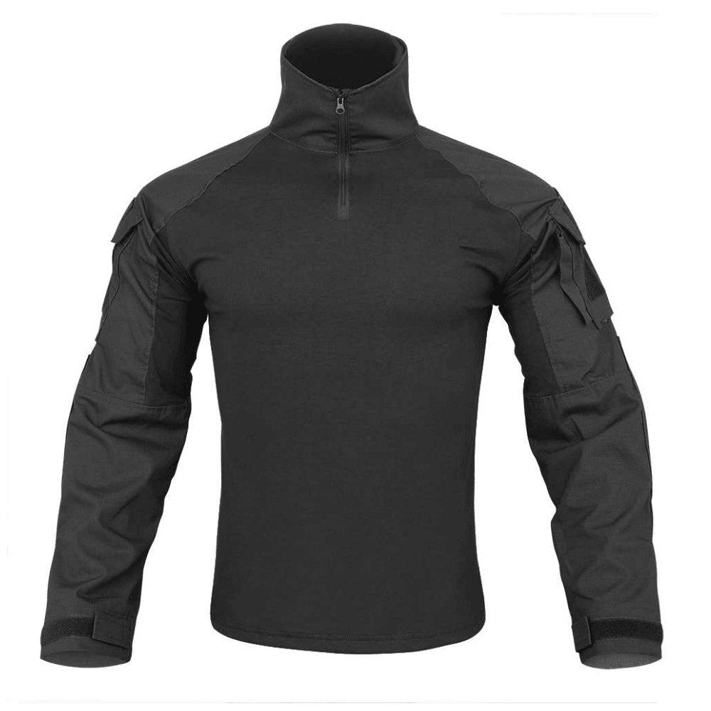 Combat shirt Noir avec uniforme de combat noir Krydex tenue militaire complète uniforme G3 tactique homme femme Airsoft