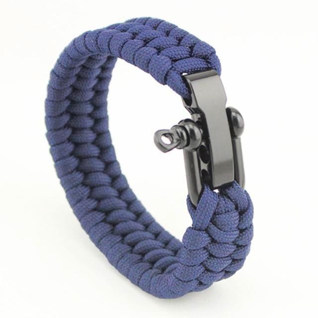 Bracelet Bleu Marine Homme