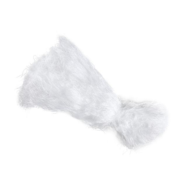Filets synthétiques de Jute Blanc Neige camouflage 450g pack réaliste fil nature forêt Airsoft pour ghillie