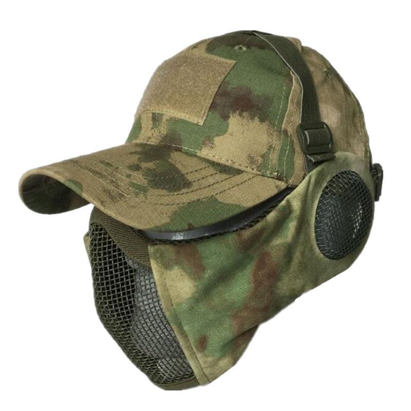 Casquette et Stalker FG camouflage masque protection maille et protection oreille 800 FPS masque protection bouche airsoft rembourré protection tactique homme femme accessoire bas visage Airsoft, Ubas