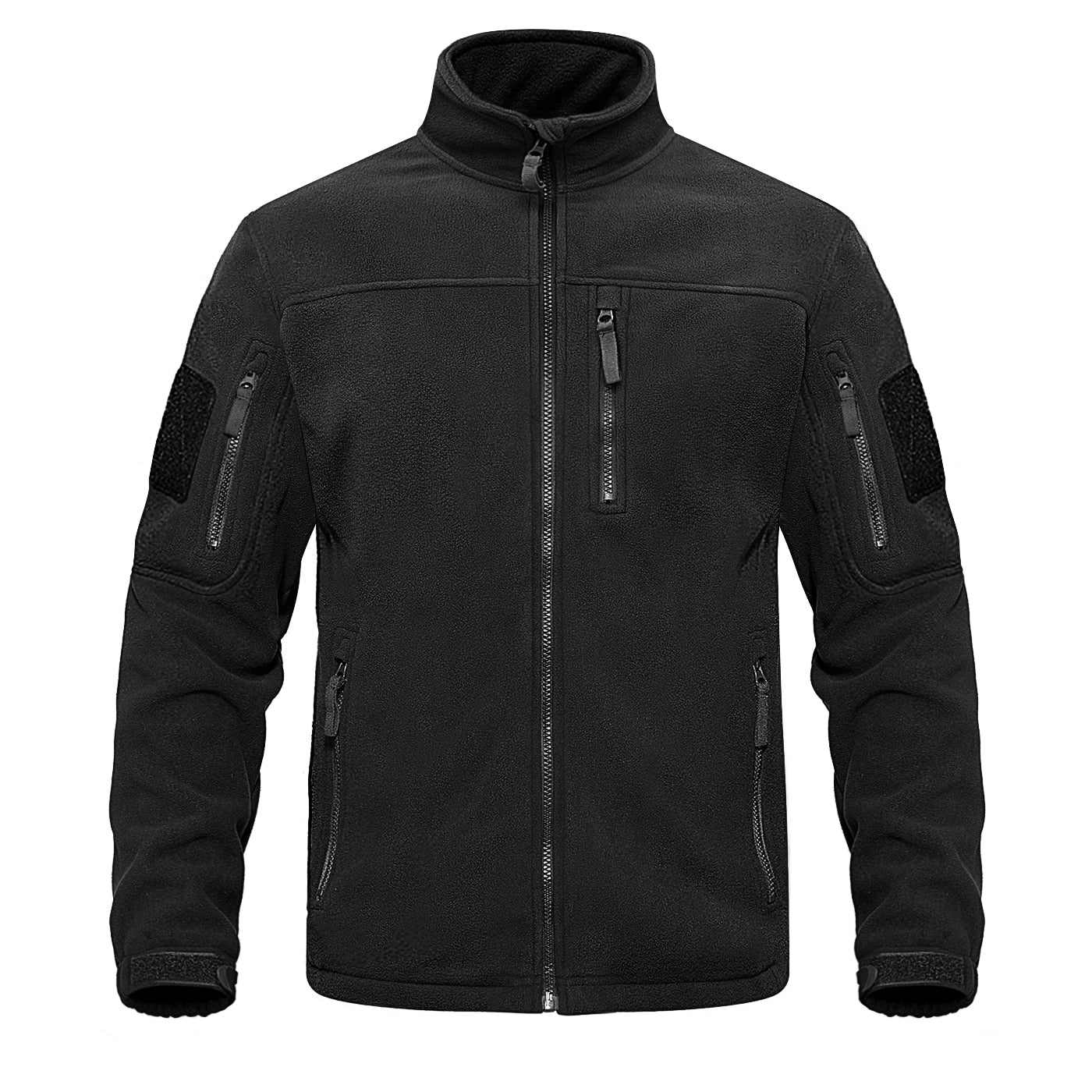 Veste Polaire Thermique Militaire Noir