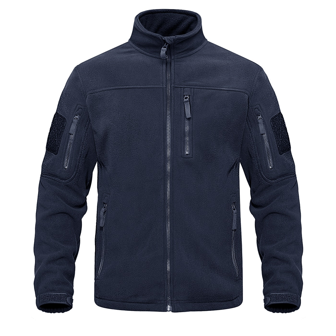 Veste Polaire Thermique Militaire Navy Bleu