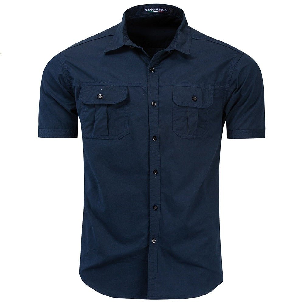 Chemise Militaire Manches Courtes
