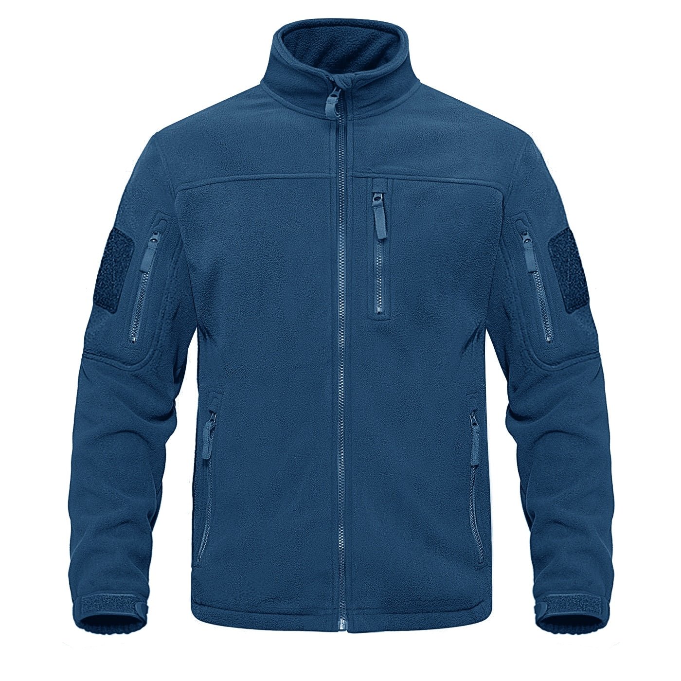 Veste Polaire Thermique Militaire Bleu