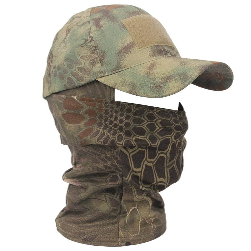 Casquette Camouflage avec Cagoule