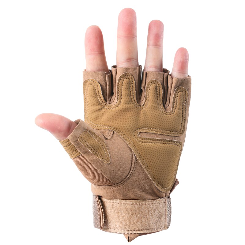 Gant Militaire Demi Doigt Respirant