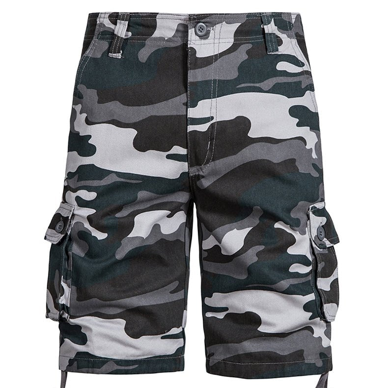 Short Camoufllage Blanc