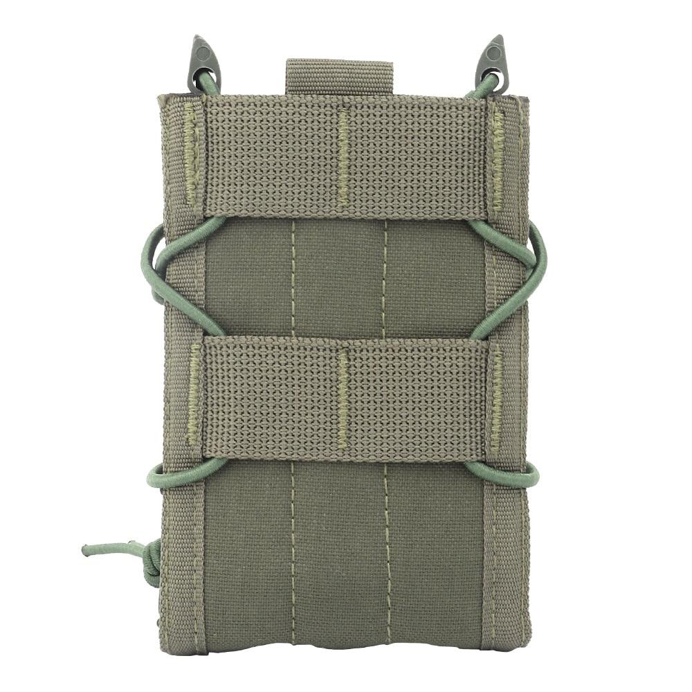 Porte chargeur 5.56 RG ranger green vert foncé Rigide Airsoft Camouflage Nylon étui munitions tactique militaire