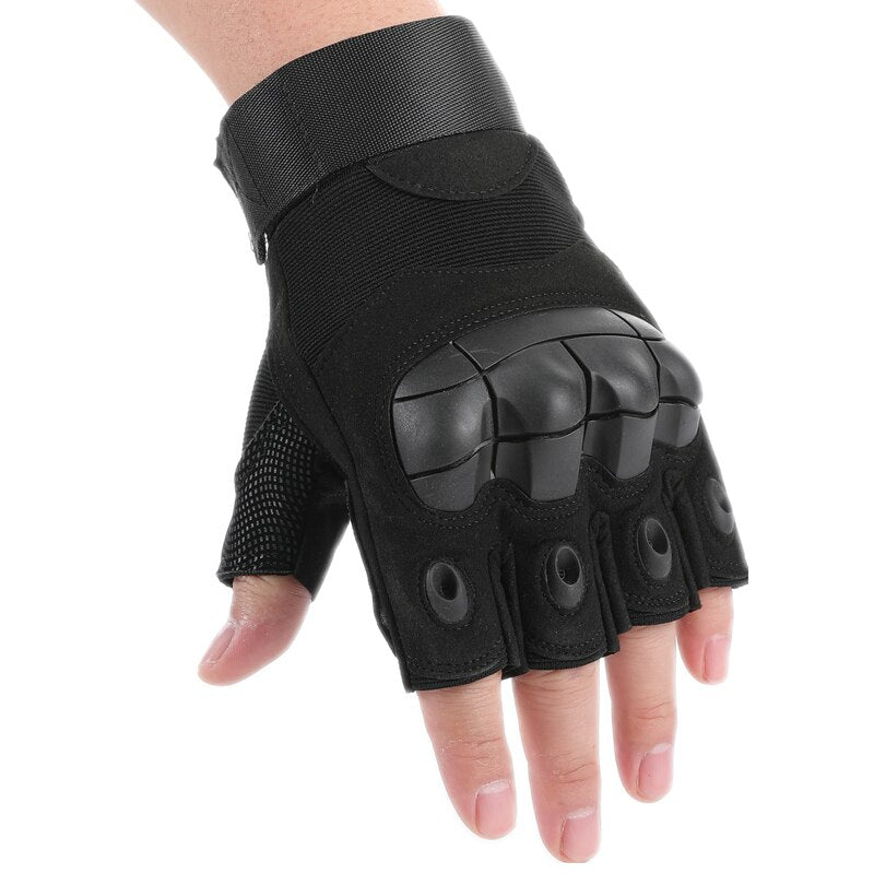 Gant Militaire Demi Doigt Coqué