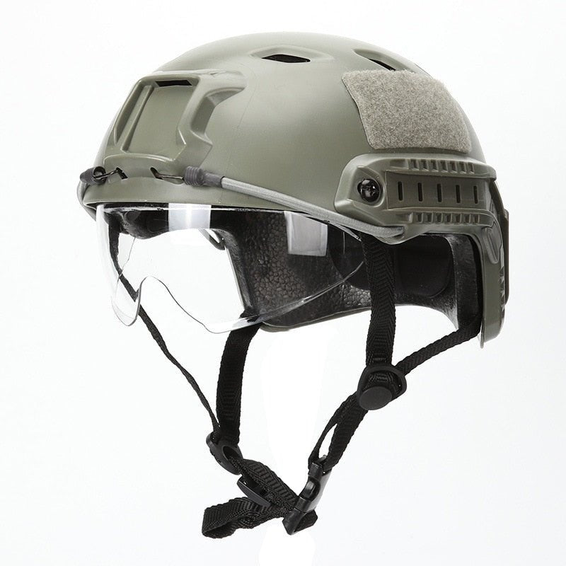 Casque Visière Airsoft