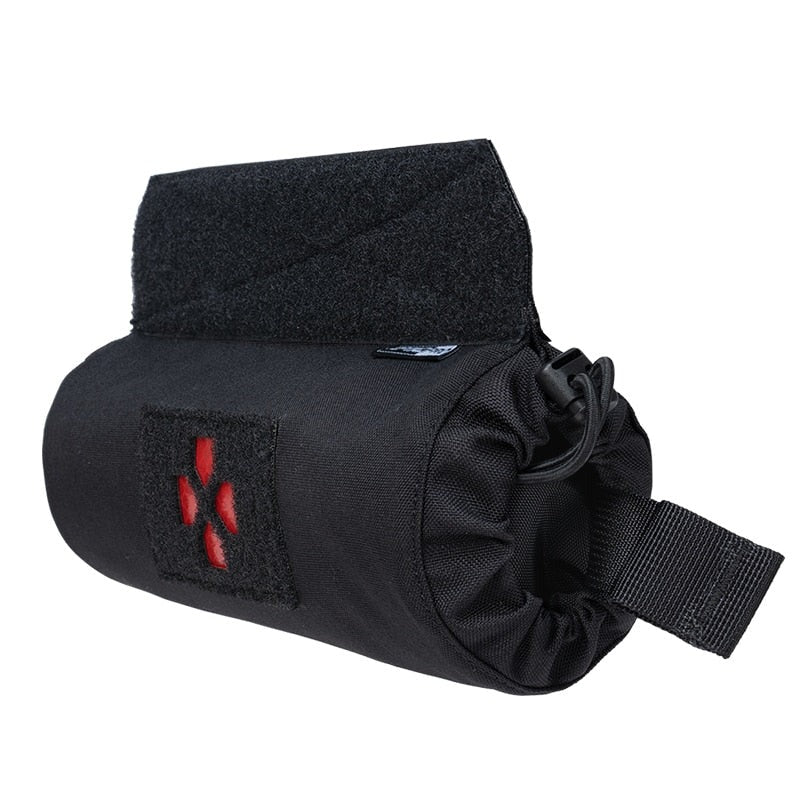 Poche Medic trauma IFAK Velcro horizontale médicale secours toptacpro noir tactique militaire gendarmerie police