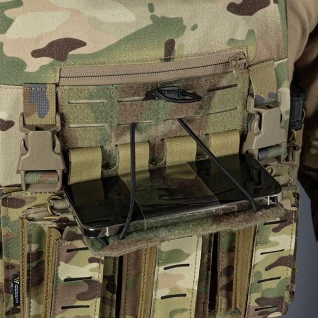 Panneau rabattable MOLLE pour téléphone - TOPTACPRO - SoftGun
