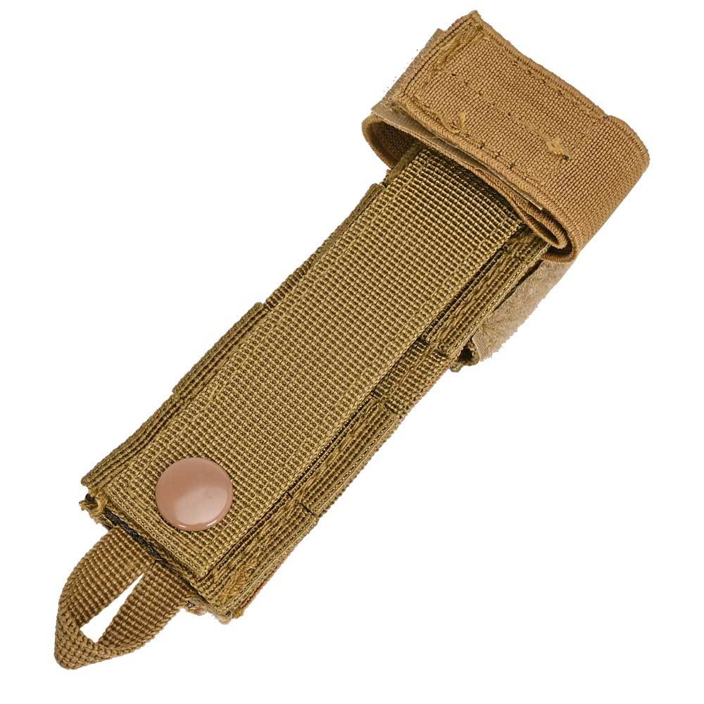 Support pour antenne radio airsoft CB marron attache antenne talkie walkie MOLLE militaire Airsoft