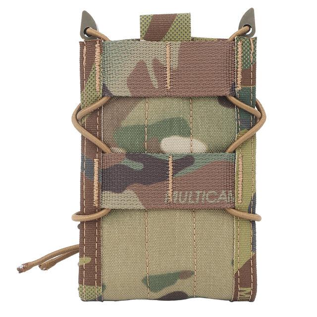 Porte chargeur 5.56 MC Multicam Rigide Airsoft Camouflage Nylon étui munitions tactique militaire