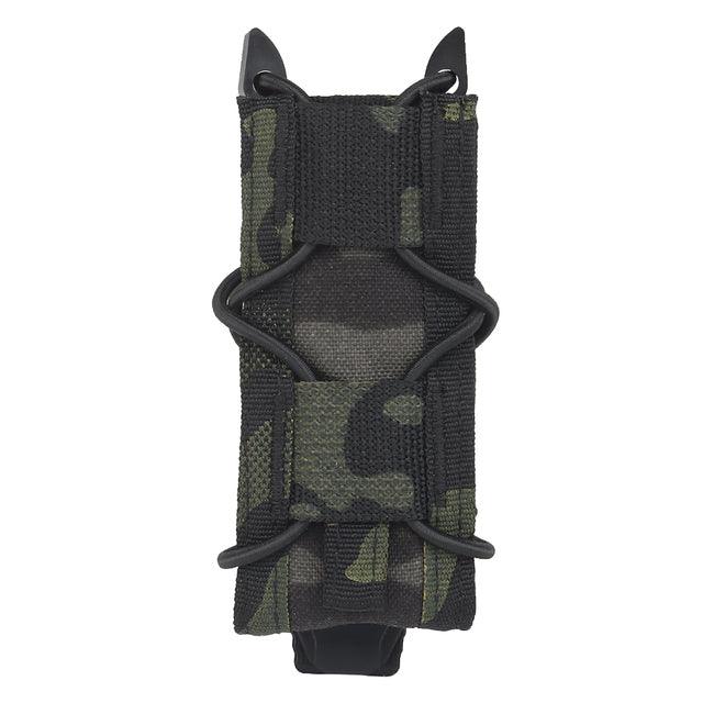 Porte chargeur 9mm MOLLE MCBK MulticamBlack Camouflage poche chargeur tactique militaire Nylon Pistolet pour gilet Airsoft