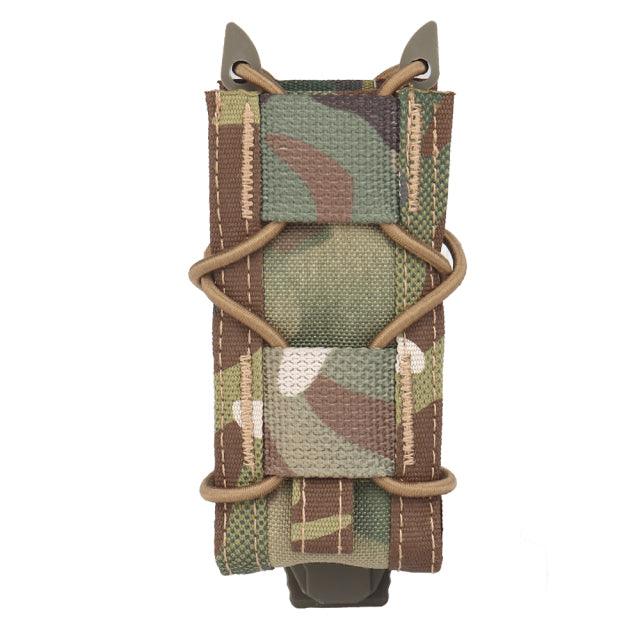Porte chargeur 9mm MOLLE MC Multicam Camouflage poche chargeur tactique militaire Nylon Pistolet pour gilet Airsoft