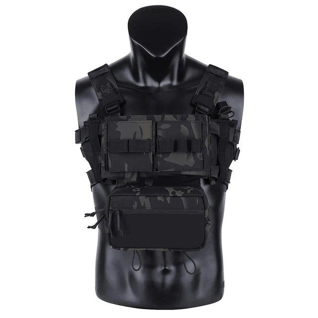 Chest Rig Camouflage Noir