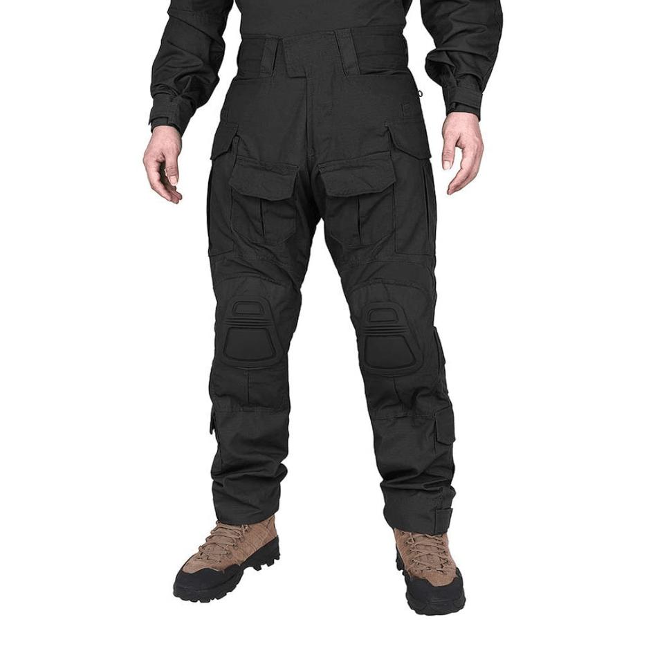 Pantalon Treillis Noir