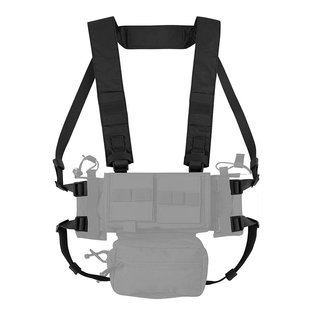 Harnais Chest Rig Micro Fight MK3 MK4 Krydex spiritus harnais sangle pour chest rig D3CRM Noir militaire tactique homme femme Airsoft