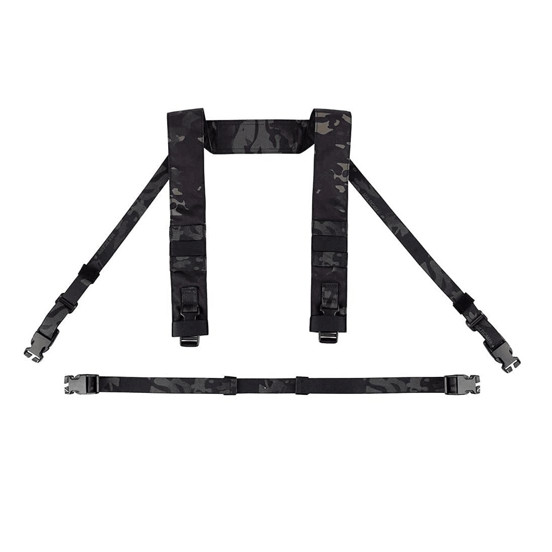 Harnais Chest Rig Micro Fight MK3 MK4 Krydex spiritus harnais sangle pour chest rig D3CRM MCBK multicam black camouflage noir militaire tactique homme femme Airsoft