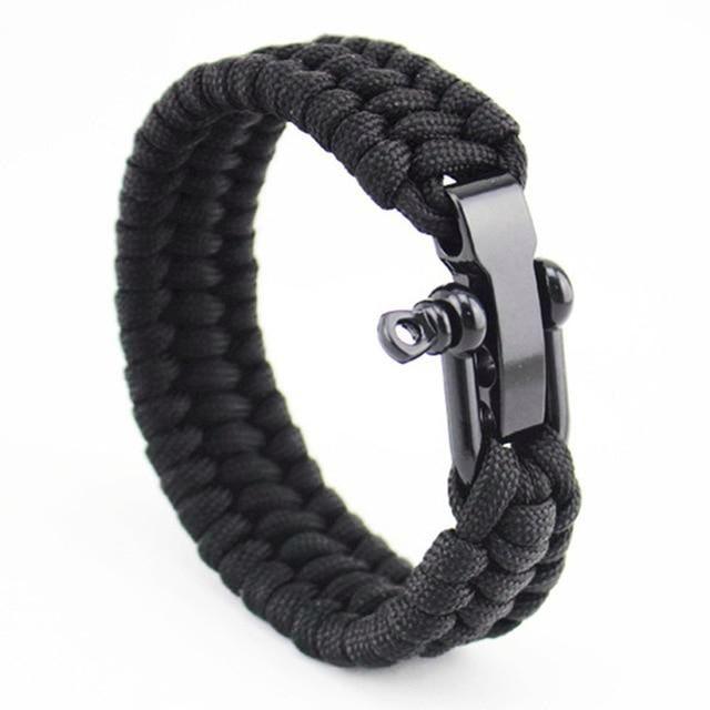 Bracelet Paracorde Noir