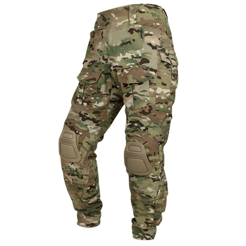 Pantalon Combat Tactique G3 IDOGEAR – Genouillères Amovibles, Multi-Poches, Camo Homme Outdoor