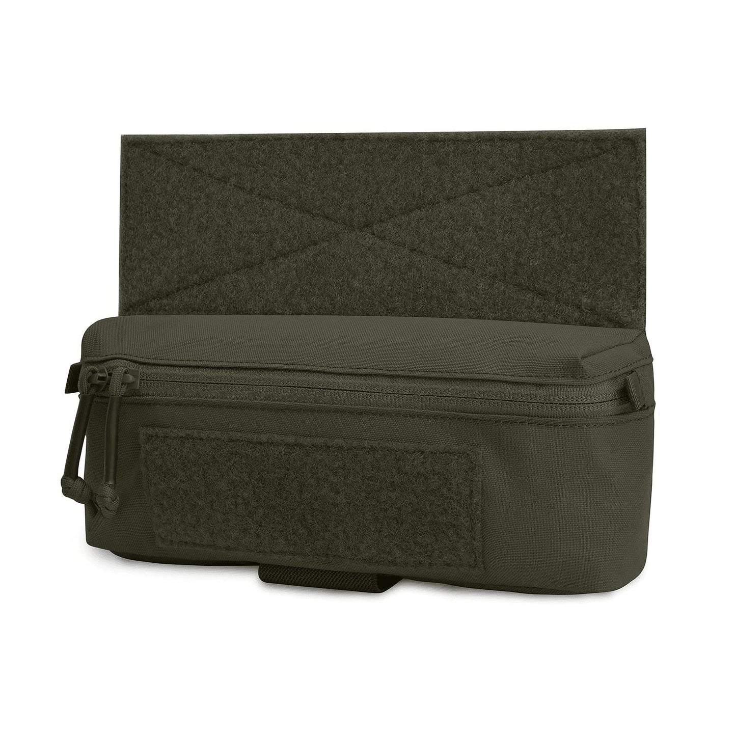 Poche Mini Dangler RG green foncé army foncé Krydex poche basculante tactique RG poche tactique pour gilet de combat poche avec fermeture zip militaire Airsoft