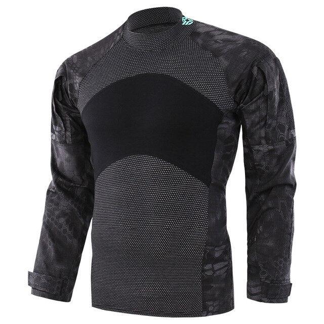 Combat shirt de combat TYP coton camouflage esdy camo camouflage tactique homme femme Airsoft