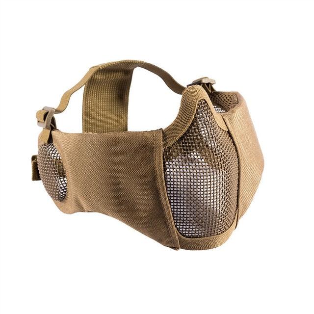 Masque Airsoft Grillagé Coyote