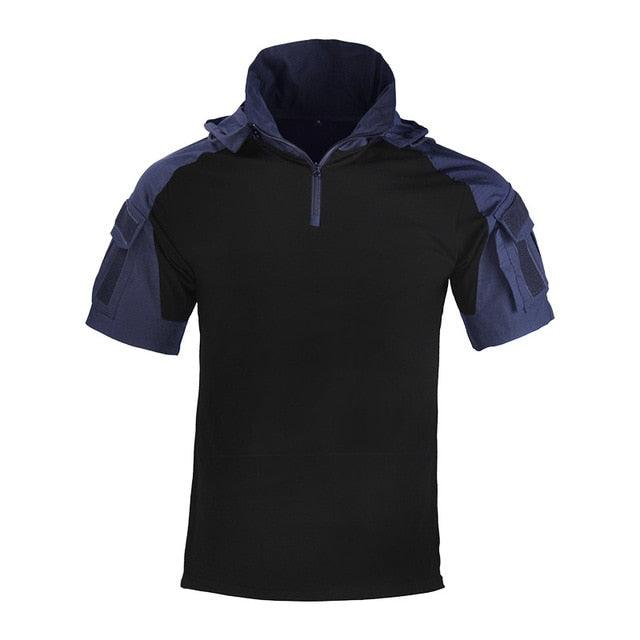 T-Shirt Militaire Bleu