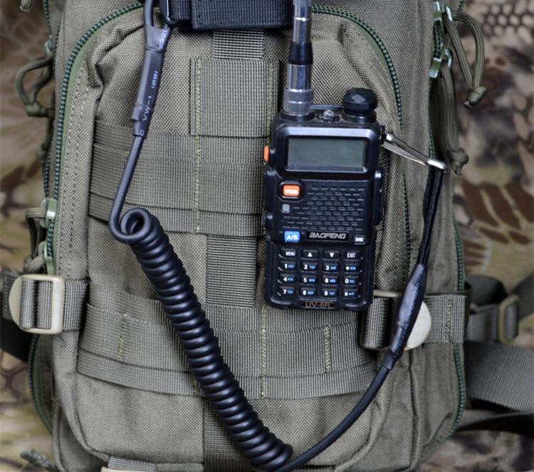 Sangle à ressort extensible élastique noir pour réplique de poing airsoft ou talkie walkie radio sangle court 1 point pistolet gun militaire Airsoft dragonne de combat
