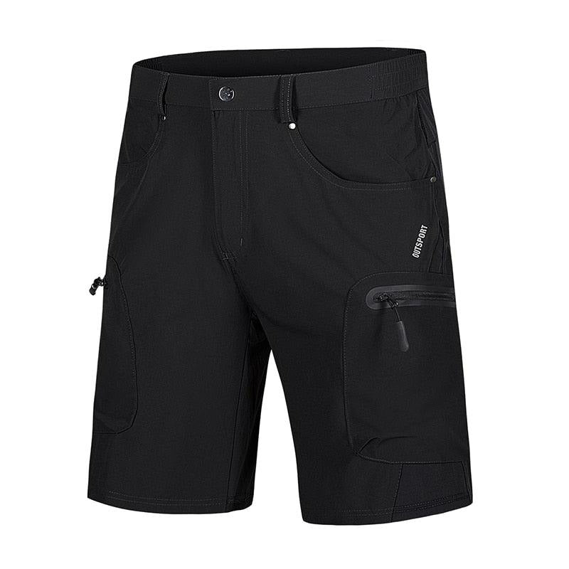 Short de combat décontracté Noir short tactique militaire homme Nylon Spandex 5 poches Airsoft
