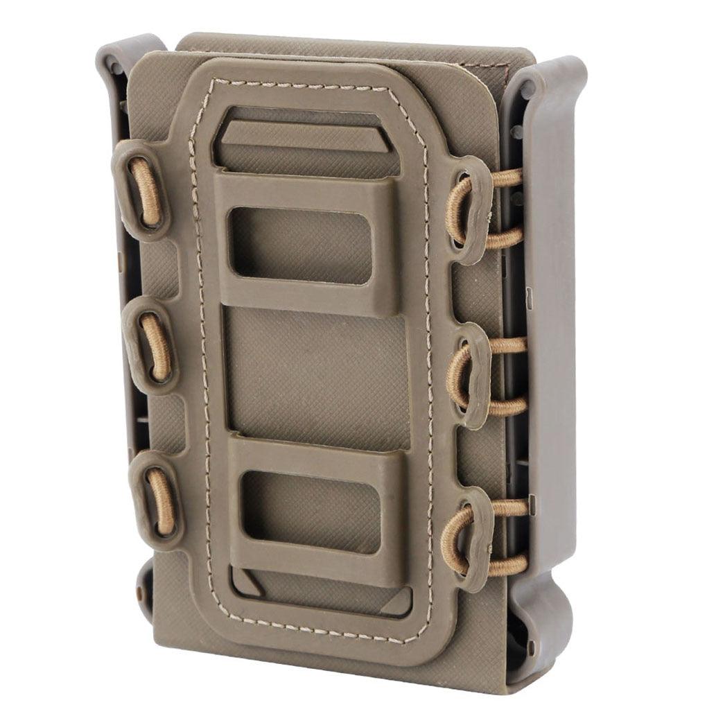 Porte chargeur rigide 5.56 7.62 TPR CB marron étui chargeur réplique Airsoft militaire tactique Éui Munitions