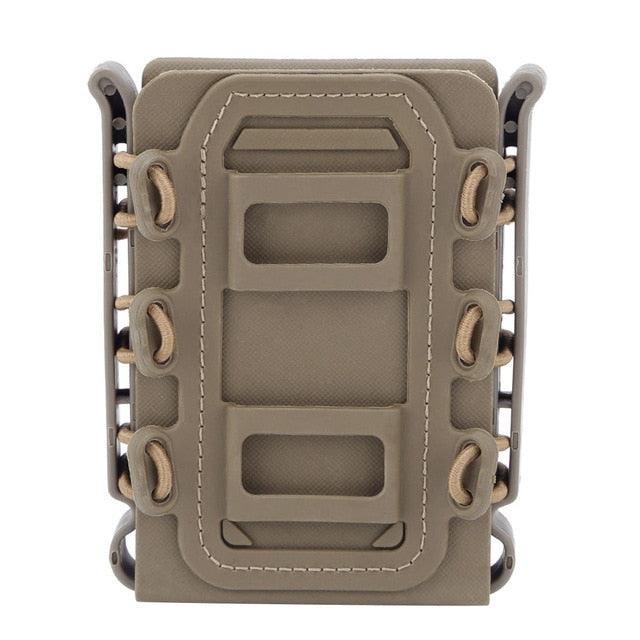Porte chargeur rigide 5.56 7.62 TPR CB marron étui chargeur réplique Airsoft militaire tactique Éui Munitions