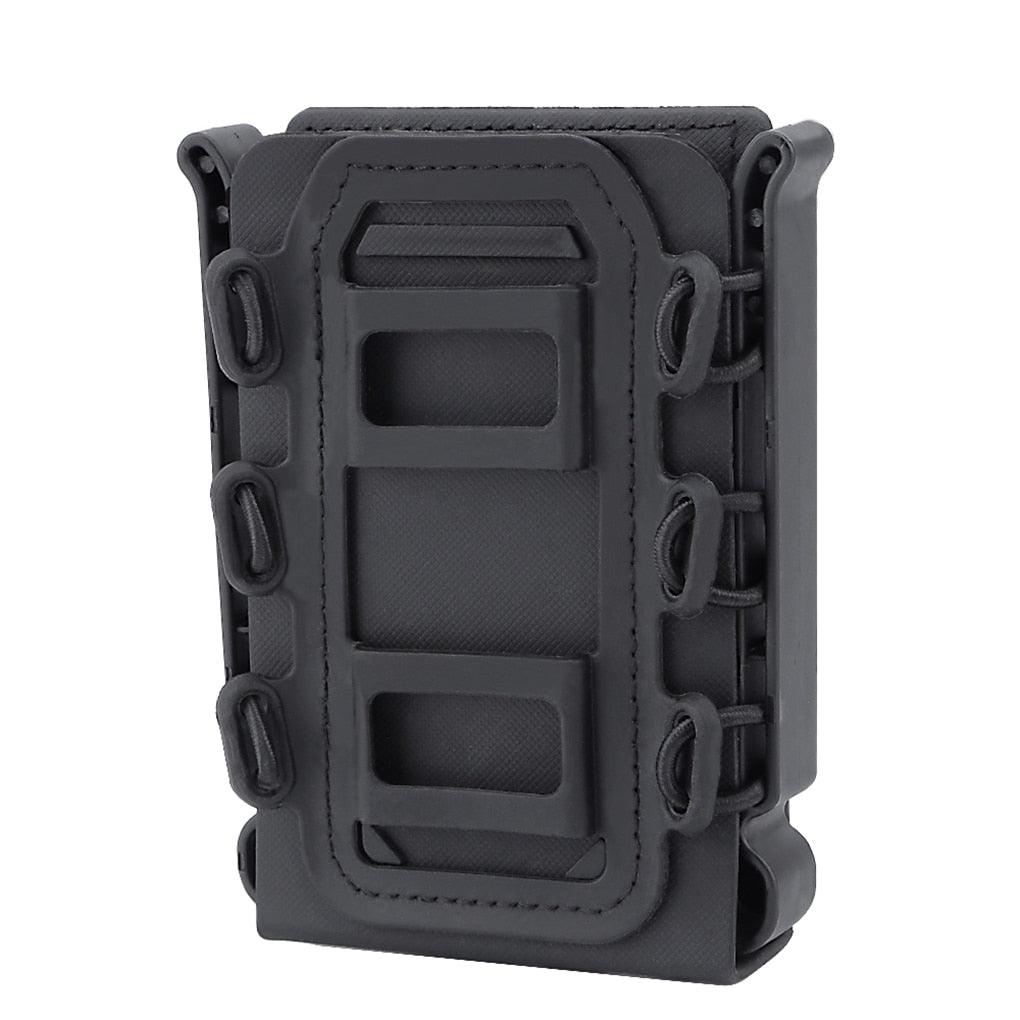 Porte chargeur rigide 5.56 7.62 TPR Noir étui chargeur réplique Airsoft militaire tactique Éui Munitions