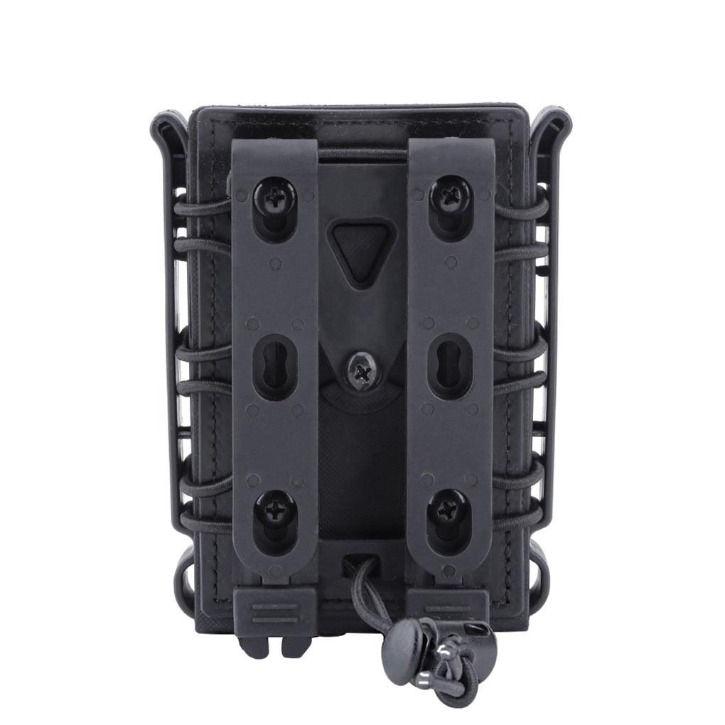 Porte chargeur rigide 5.56 7.62 TPR Noir étui chargeur réplique Airsoft militaire tactique Éui Munitions