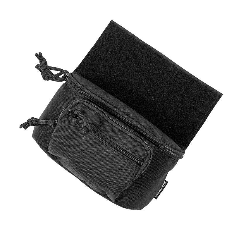 Poche chargeur OneTigris dump pouch airsoft deux compartiments poche Velcro basculante pour gilet tactique Airsoft