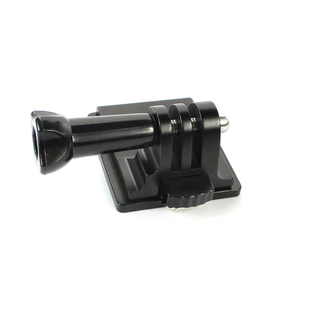 Support de caméra Noir en aluminium pour casque militaire support pour caméra embraquée GoPro inclinable pour filmer Noir Airsoft