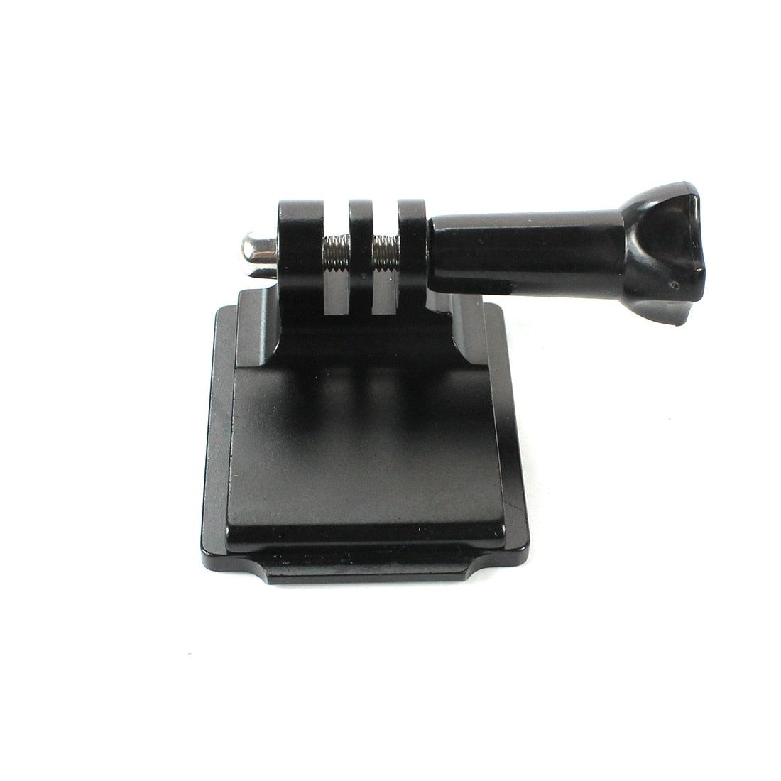 Support de caméra Noir en aluminium pour casque militaire support pour caméra embraquée GoPro inclinable pour filmer Noir Airsoft