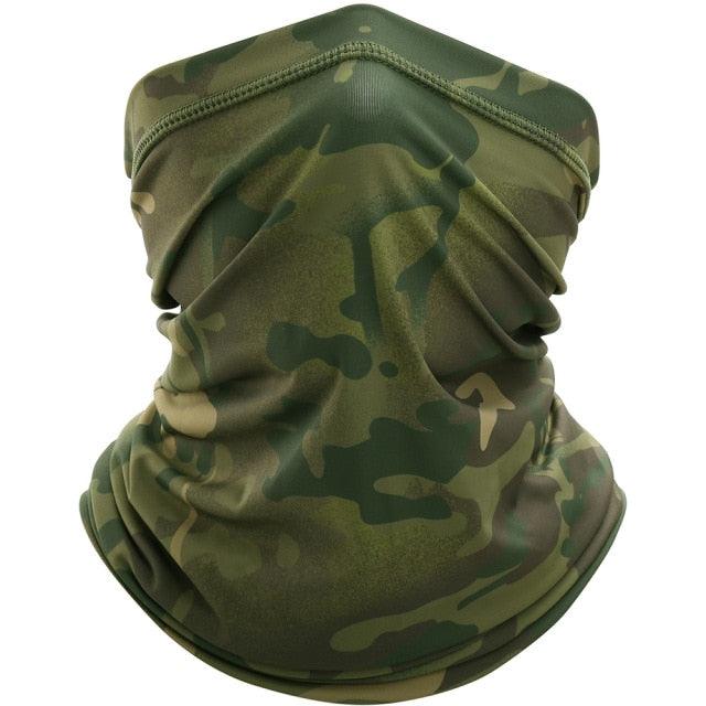 Cache Cou Vert Camouflage