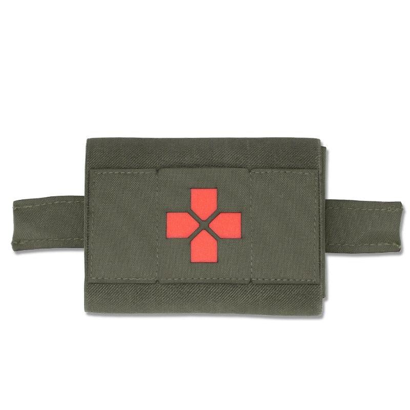 Poche MOLLE Croix Médicale Kaki