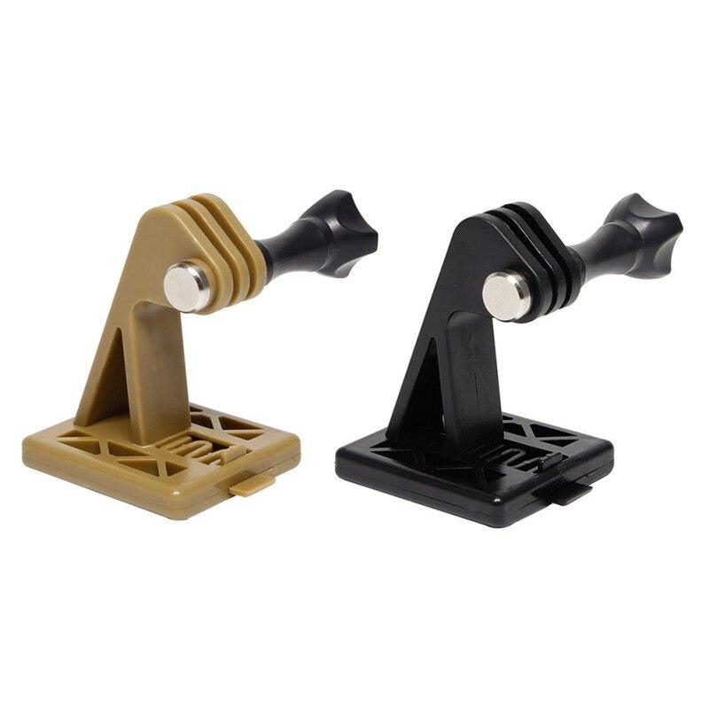 Support de caméra pour casque militaire support pour caméra embraquée GoPro inclinable pour filmer Airsoft
