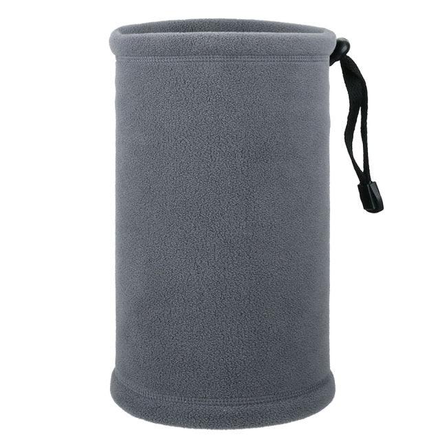 Cache Cou Polaire WG wolf grey gris Unisexe Chaud chauffant réglable militaire hiver homme femme bas visage accessoire Airsoft