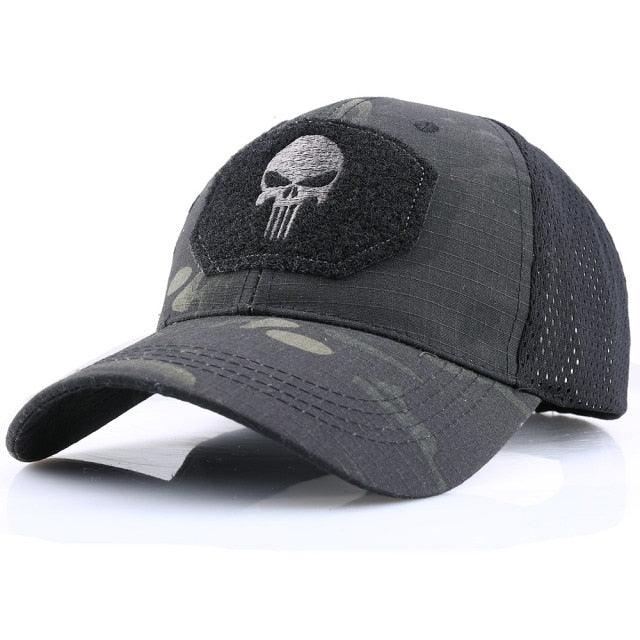 Casquette Militaire Noir