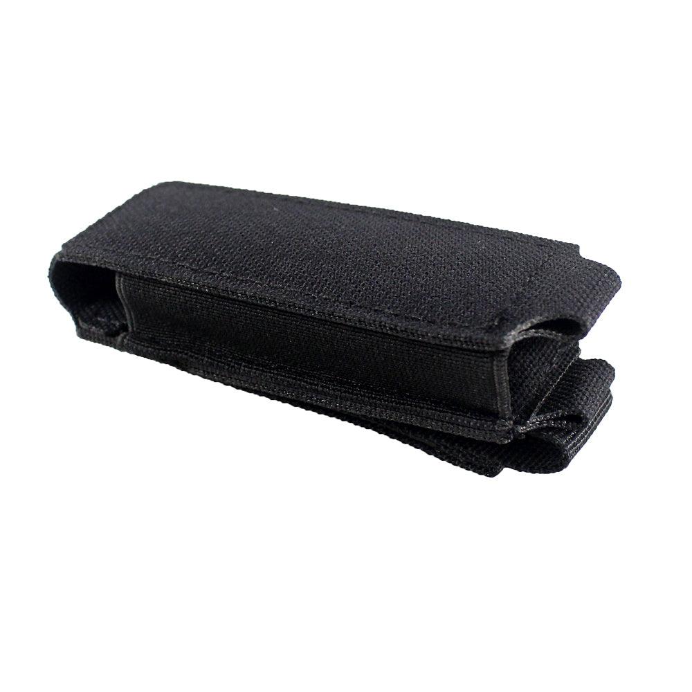 Porte chargeur 9mm MOLLE Noir poche chargeur tactique militaire Nylon Pistolet pour gilet Airsoft