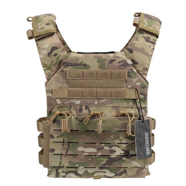 Gilet de Combat Porte Plaques